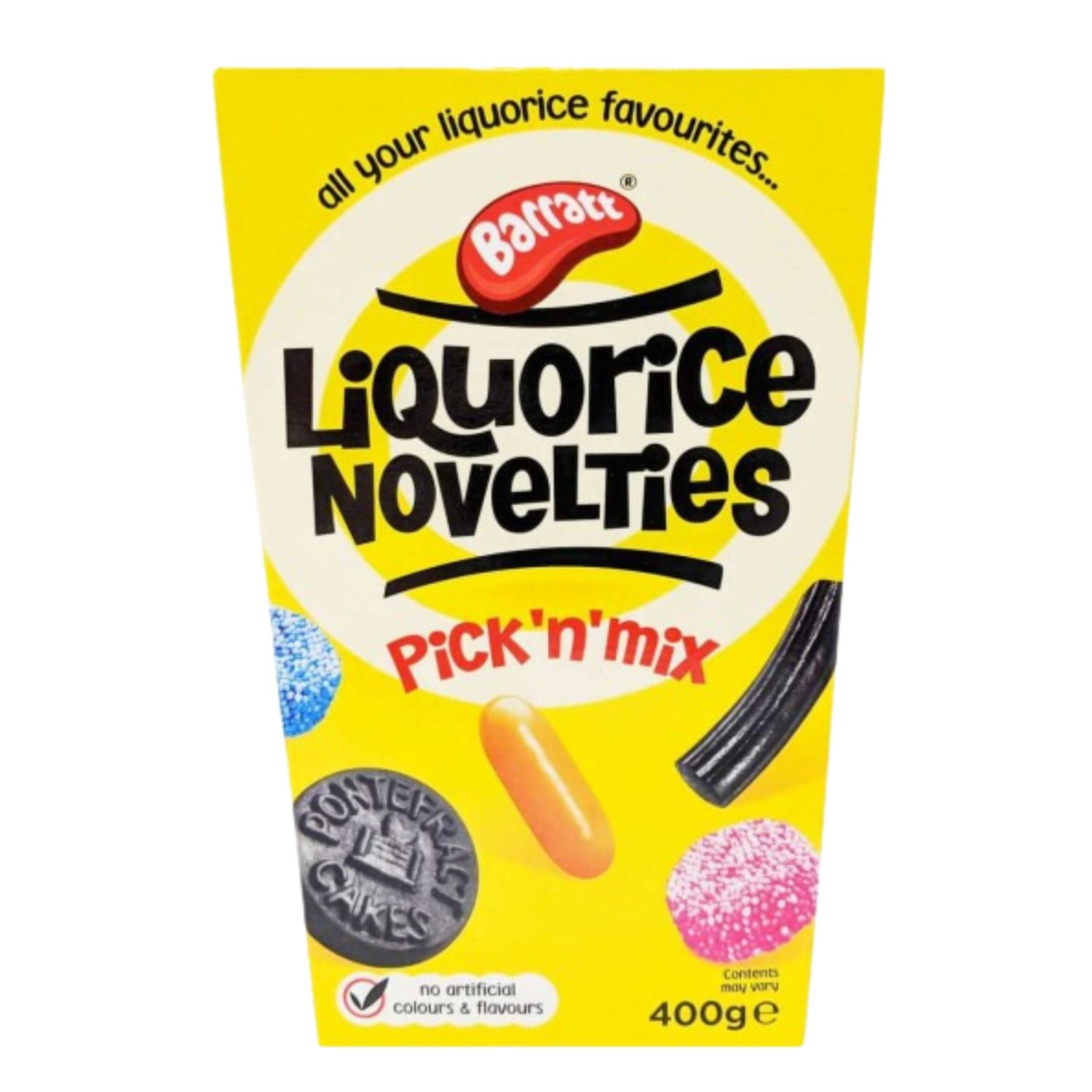 Licorice Novelties 400g Gift Box