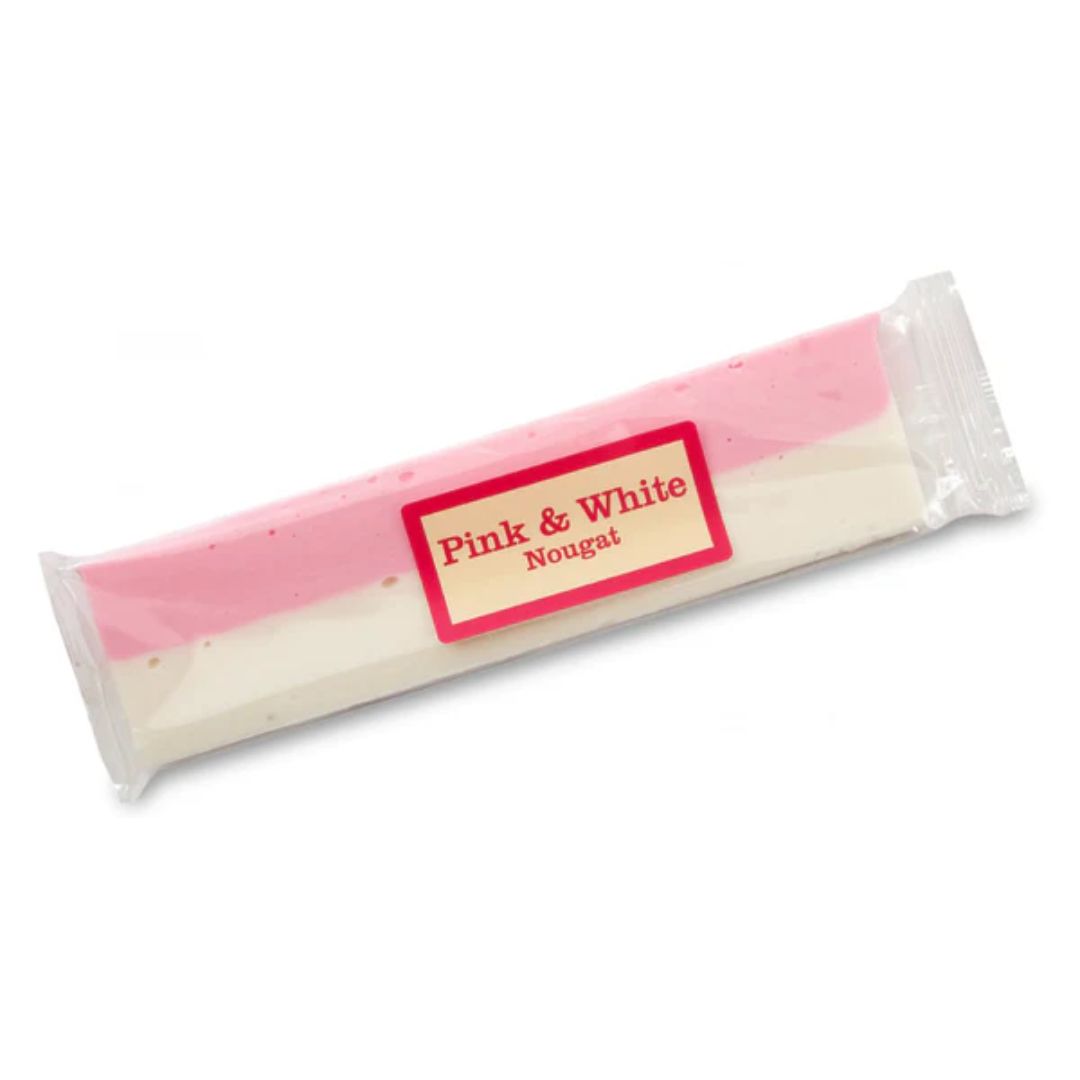 Nougat Bar 130g, Flavour: Pink &amp; White