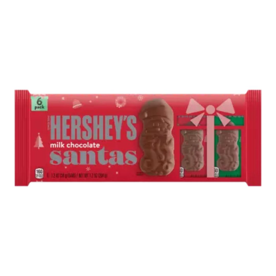 Hershey&#39;s Milk Chocolate Santas