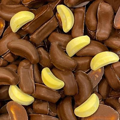 Chocolate Coated Bananas