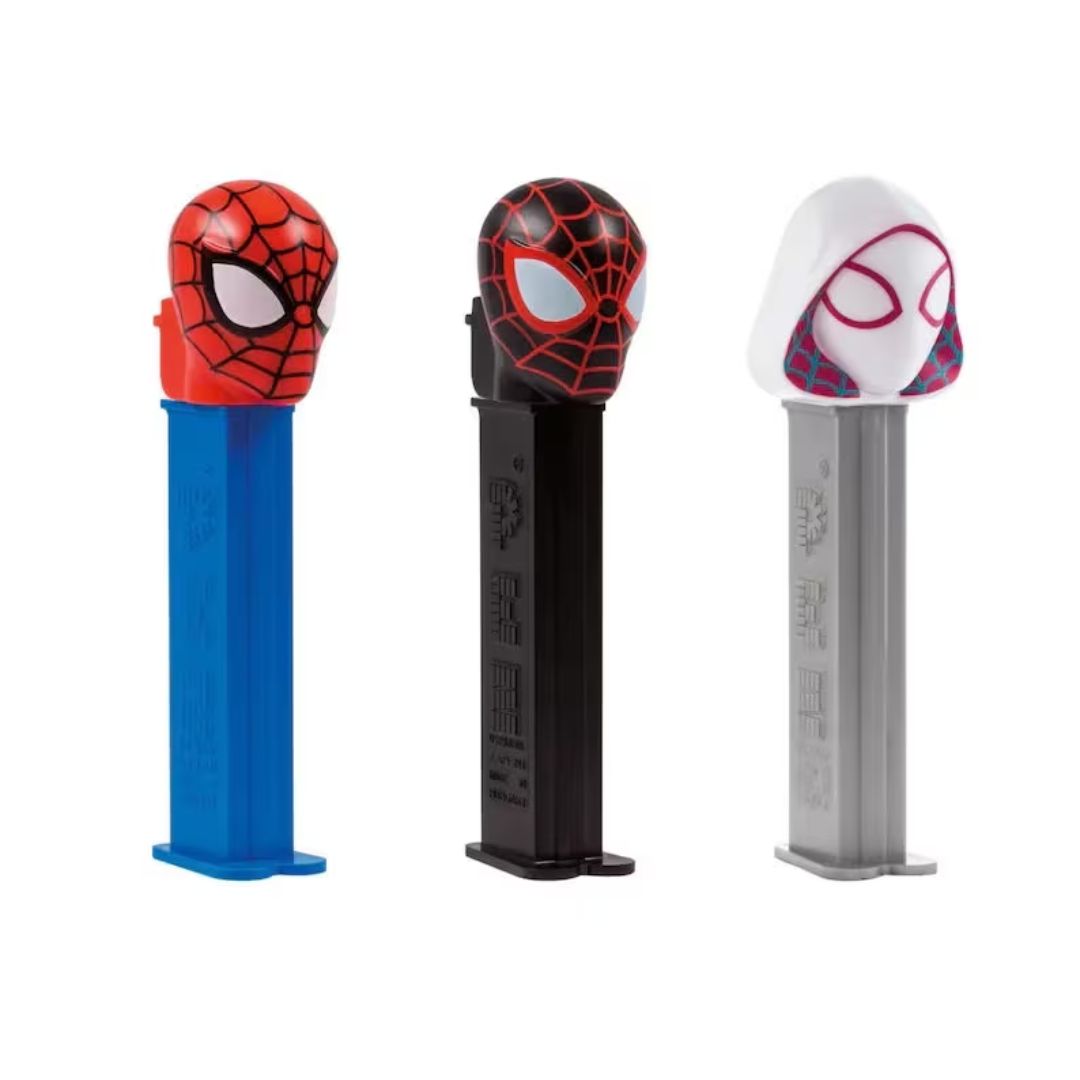 PEZ dispenser &amp; refill - Spiderman, Size: 17g
