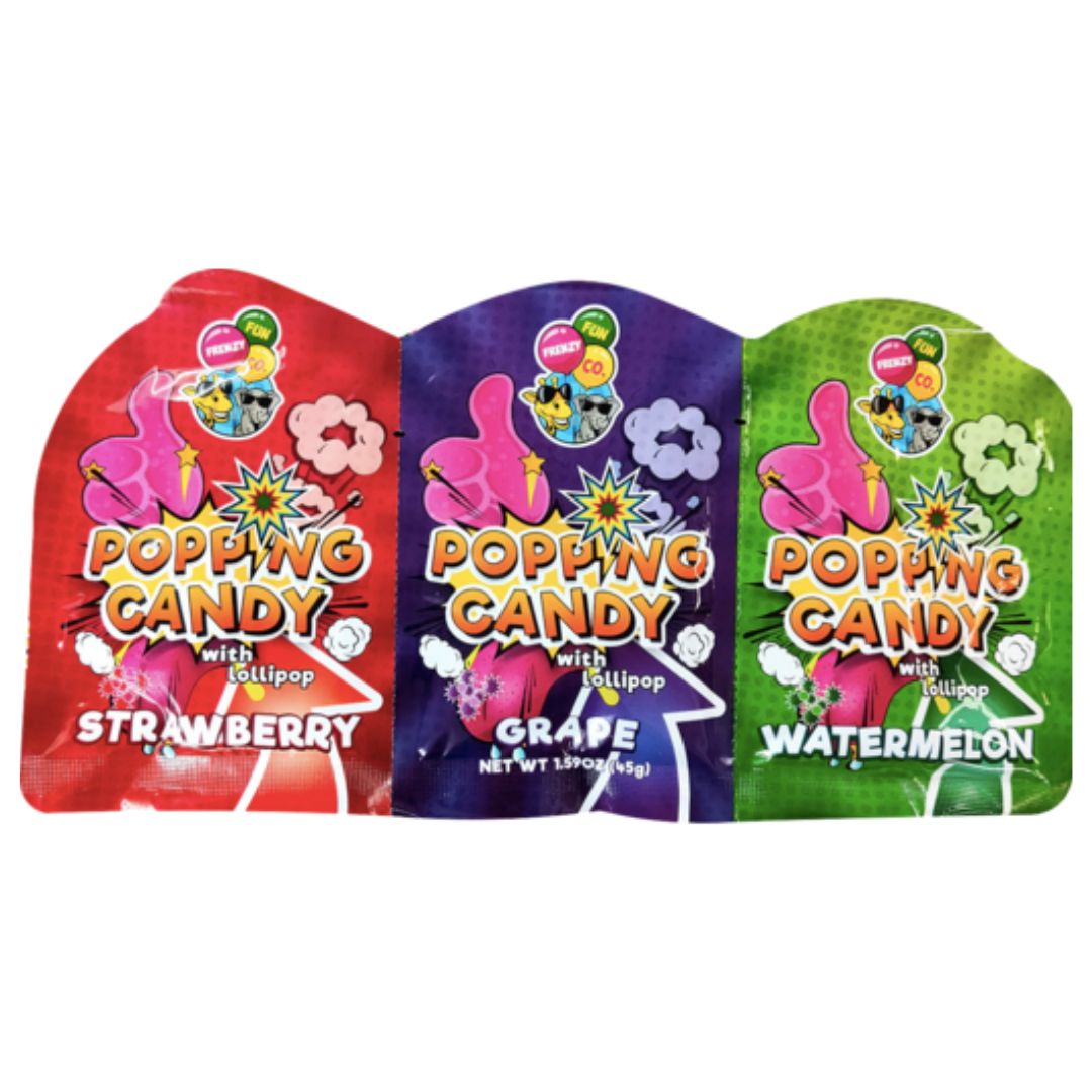 Popping Candy with Lollipop 45g
