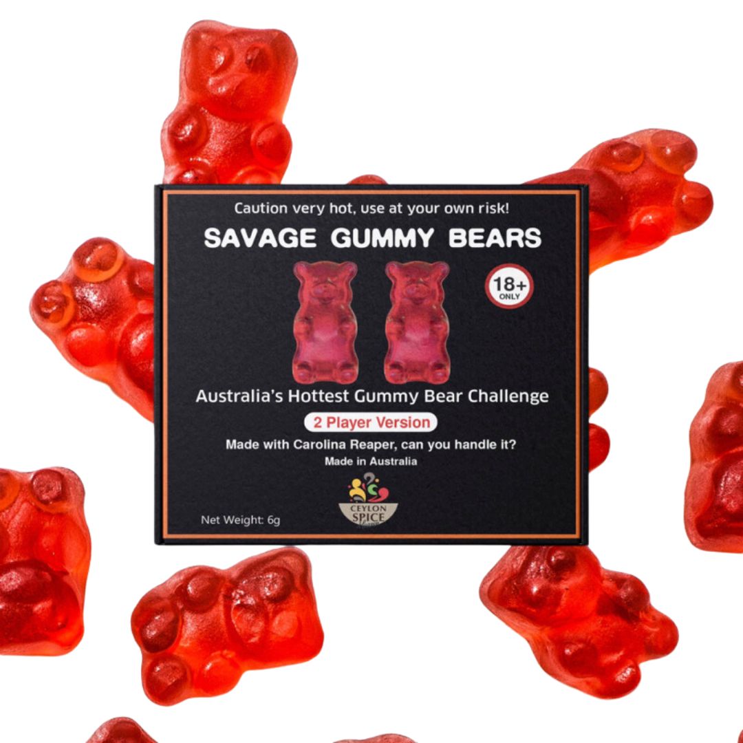 Savage Gummi Bear Challenge - 2 bears