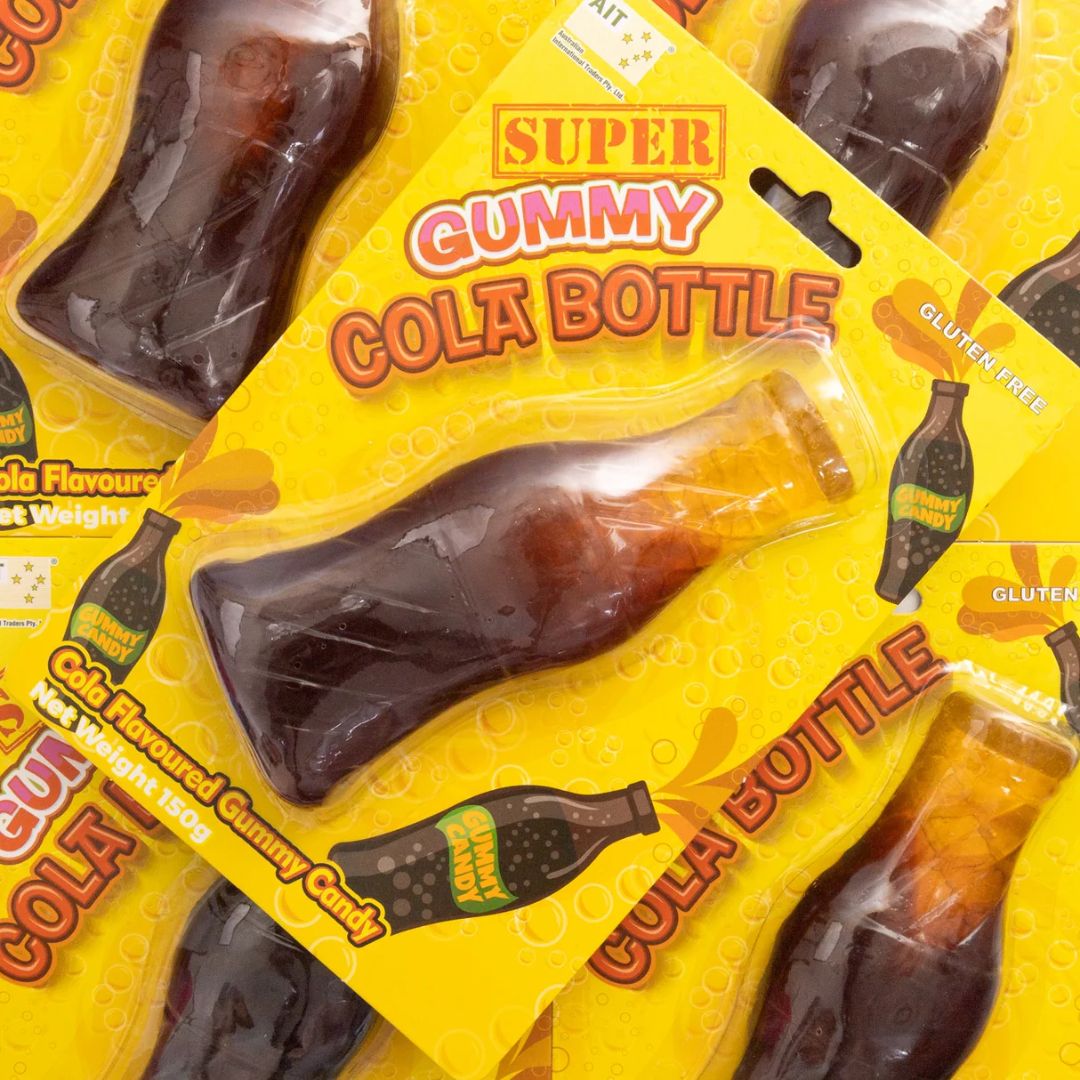 Super Gummi Cola Bottle 150g