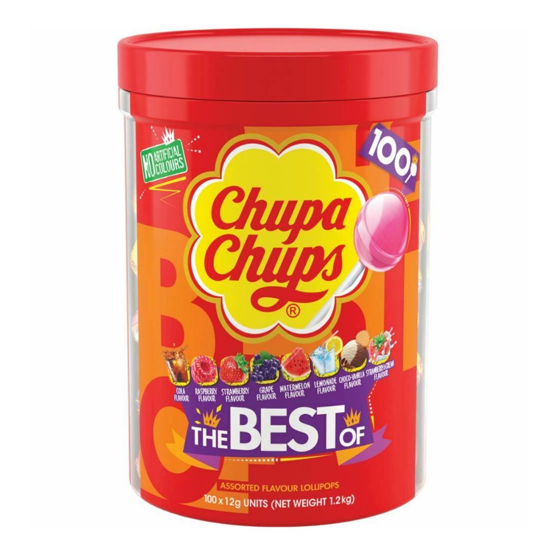 Chupa Chups - &quot;The best of&quot; 100pc box