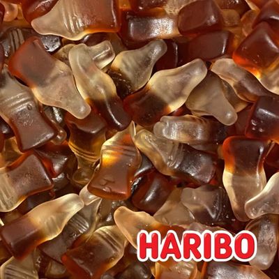 Cola Bottles Oiled - Small Happy Cola (Haribo)