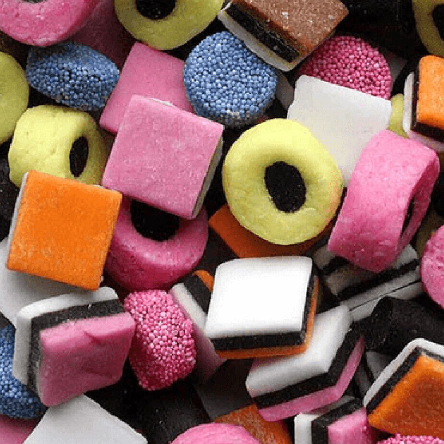 Licorice Allsorts UK (Taveners), Size: 180g