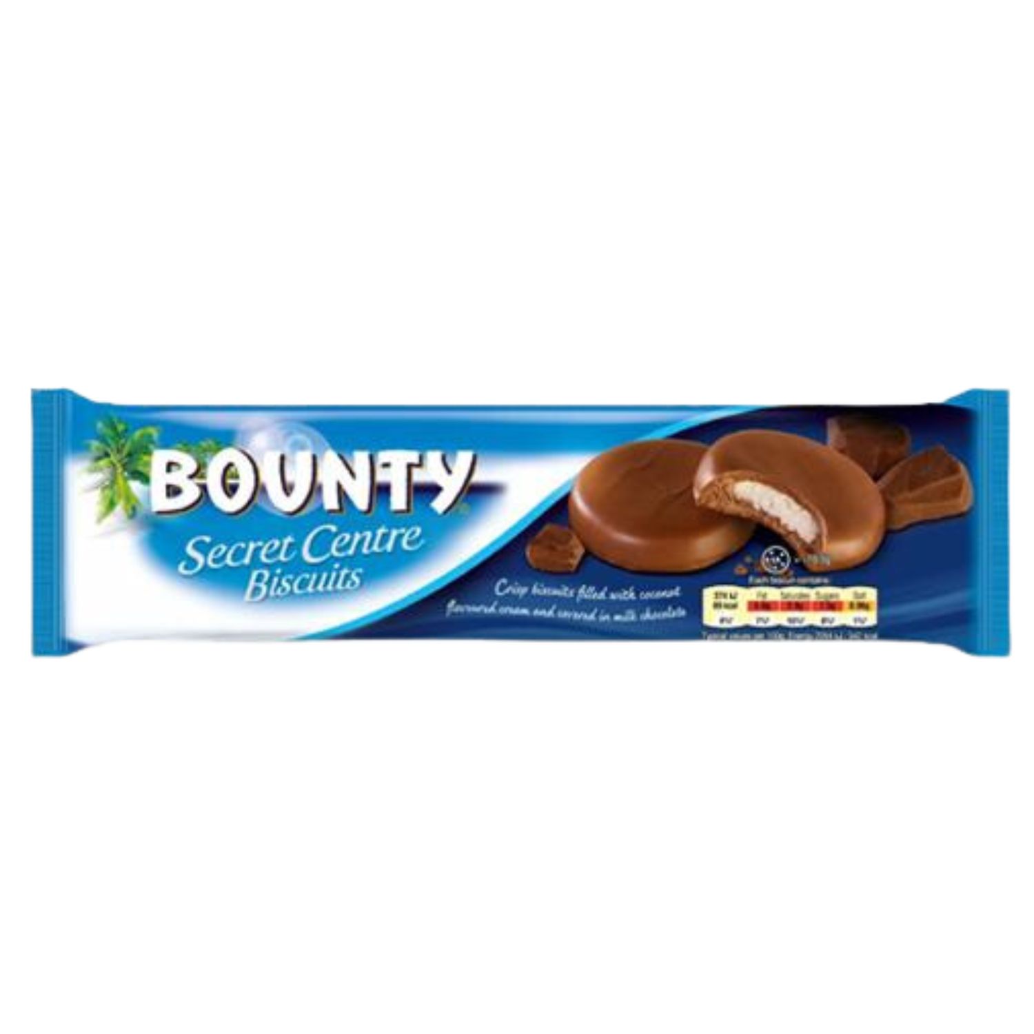 UK Bounty Secret Centre Biscuit 132g