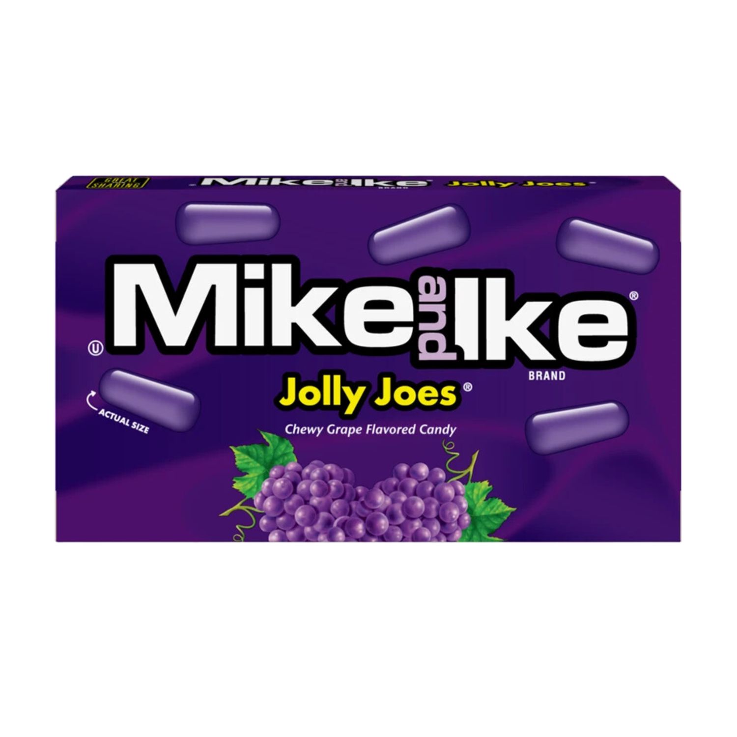 Mike &amp; Ike Jolly Joes (Grape) 22g Mini Box