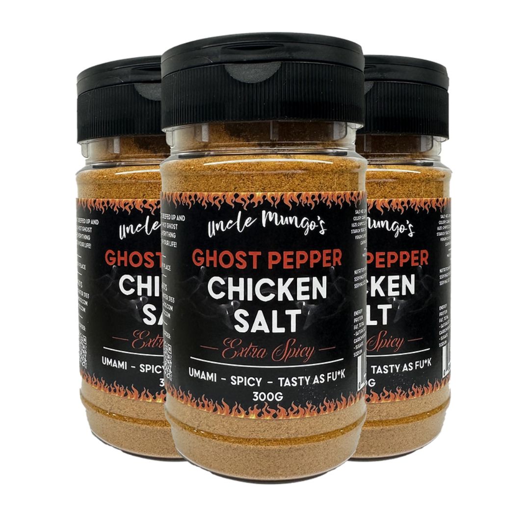 Uncle Mungo&#39;s Ghost Pepper Chicken Salt 300g