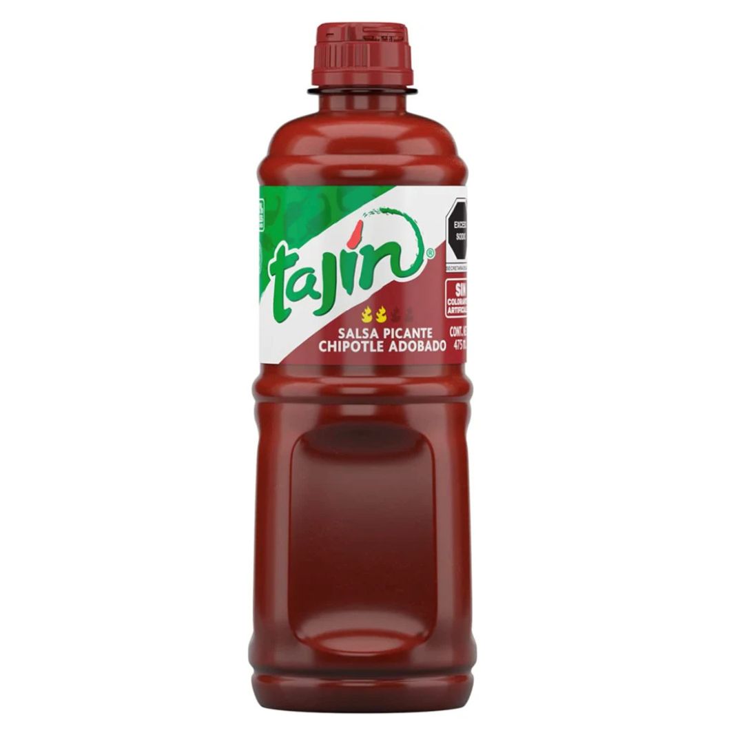 Tajin Chipotle Adobado Hot Sauce 475ml (DNO)