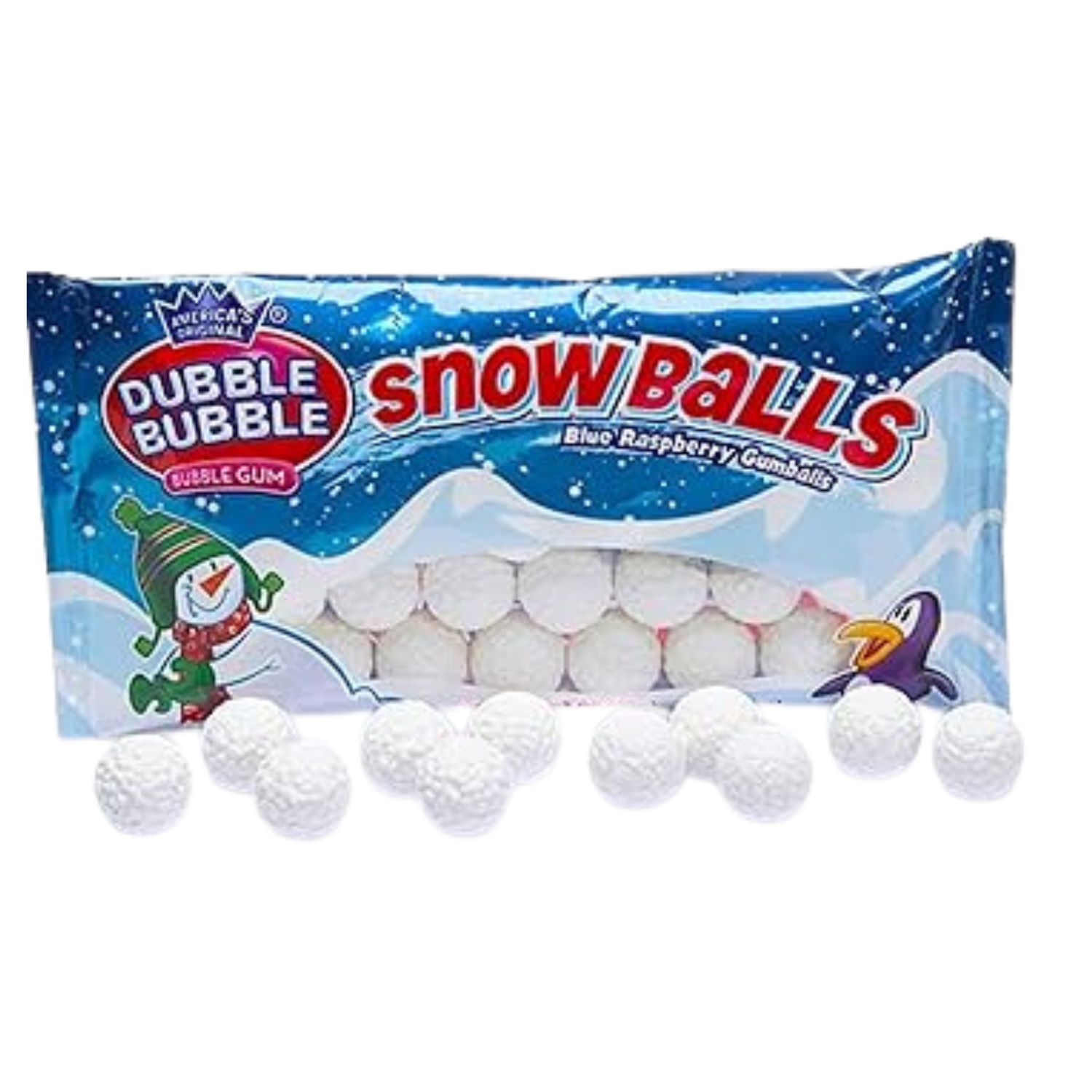 Dubble Bubble Snow Balls 65g