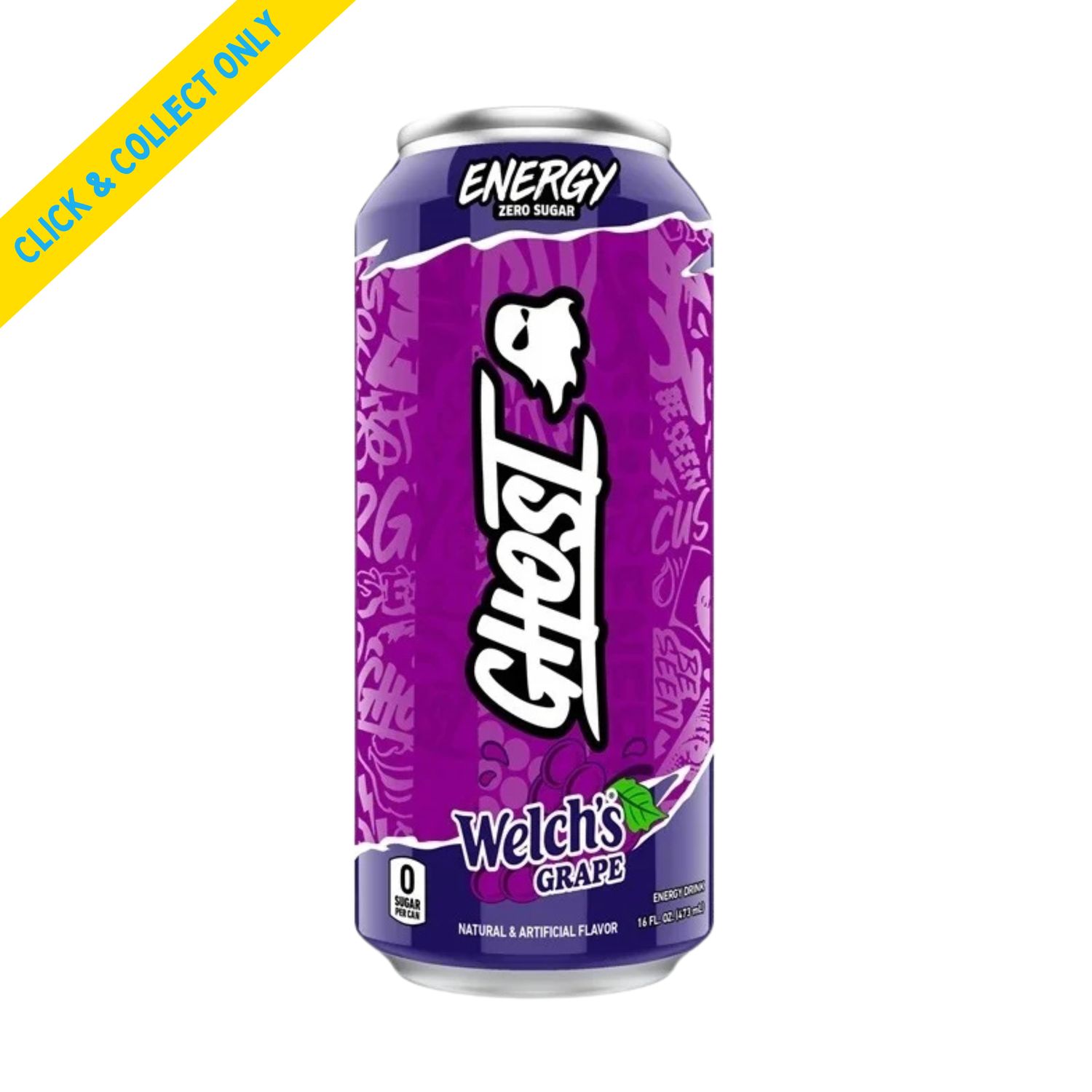 Ghost Energy 473ml - Welch&#39;s Grape