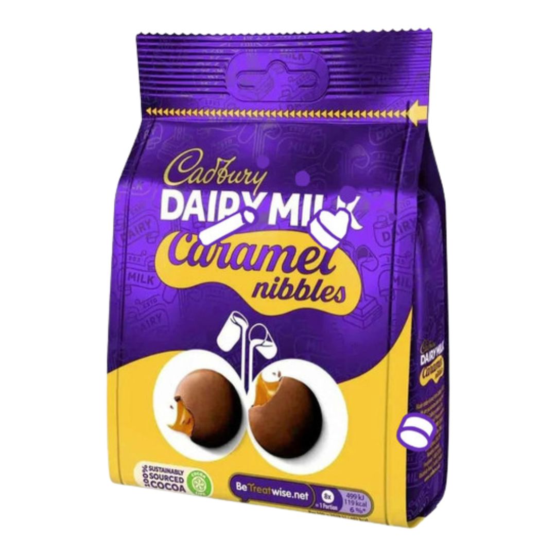 UK Cadbury Caramel Nibbles 85g