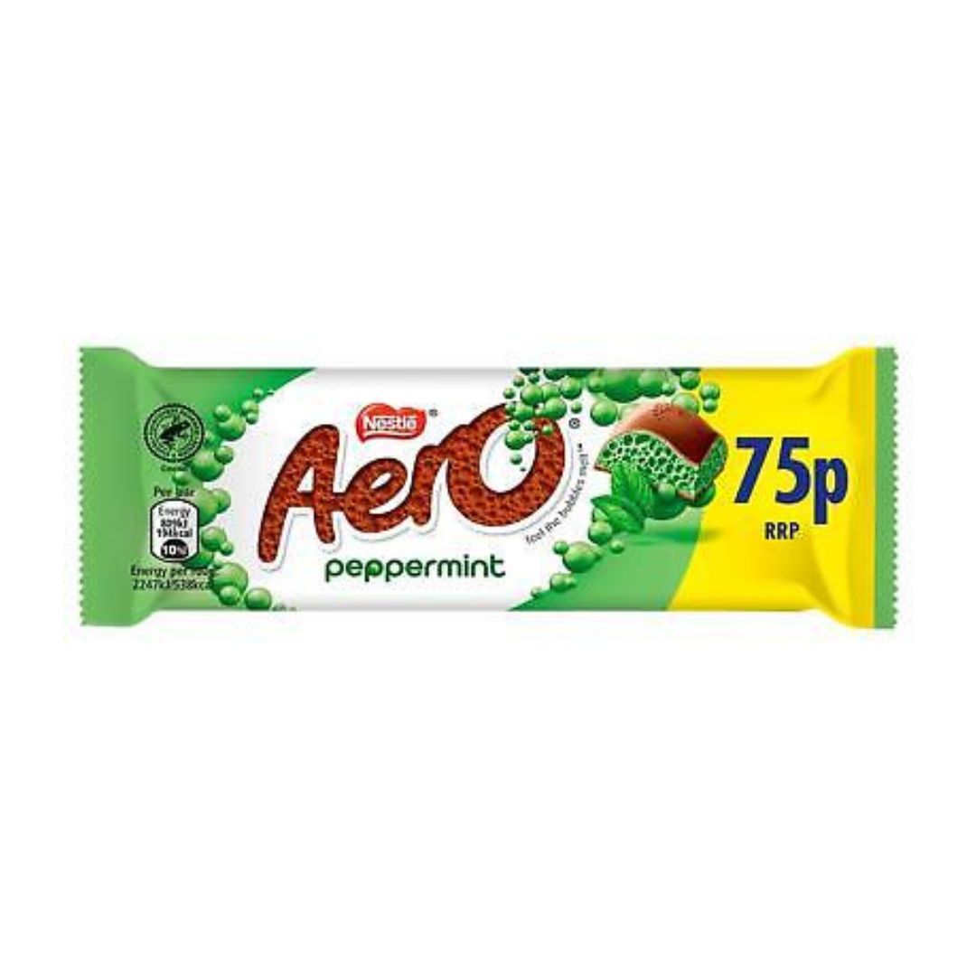 UK Aero Chocolate Bar - Delightful Peppermint 36g