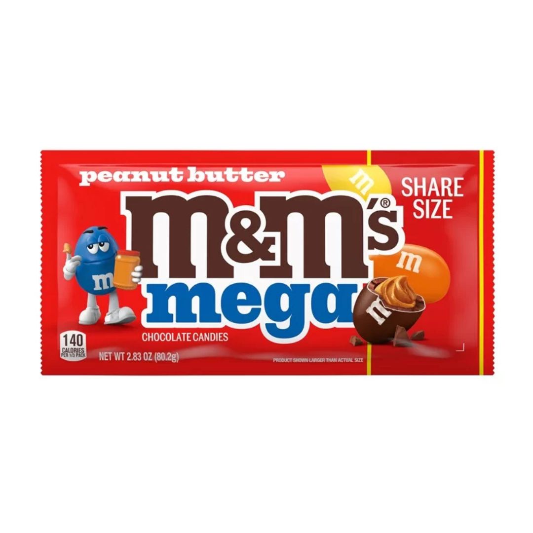 US M&amp;M&#39;s - Peanut Butter MEGA