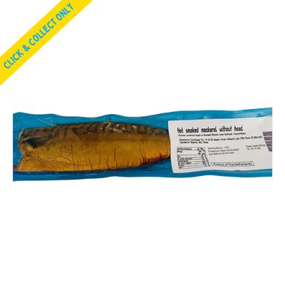 Frozen Hot Smoked Mackerel (app. 330g ea)