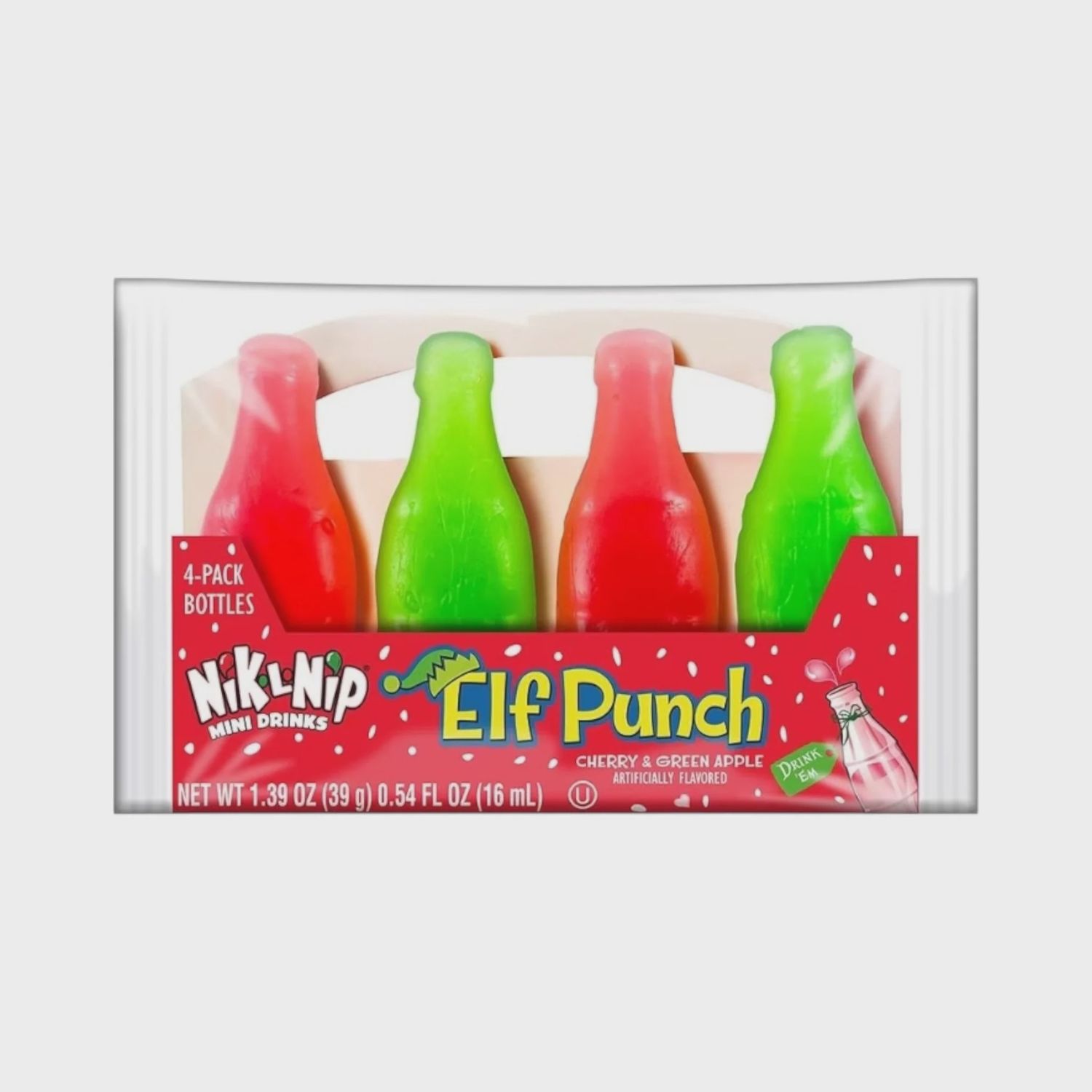 Nik L Nip Wax Bottles 4pc - Elf Punch