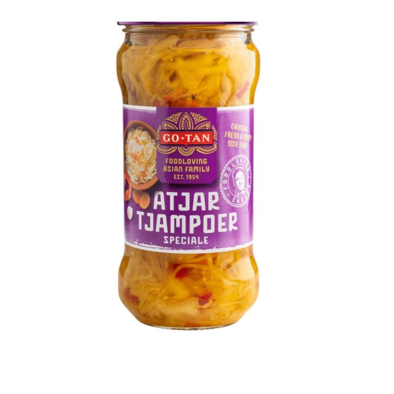 Atjar Tjampoer Speciale (Sweet & Sour vegetables) 340g