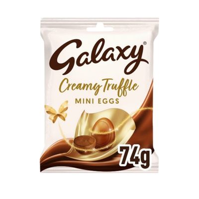 Galaxy Creamy Truffle Mini Eggs 74g