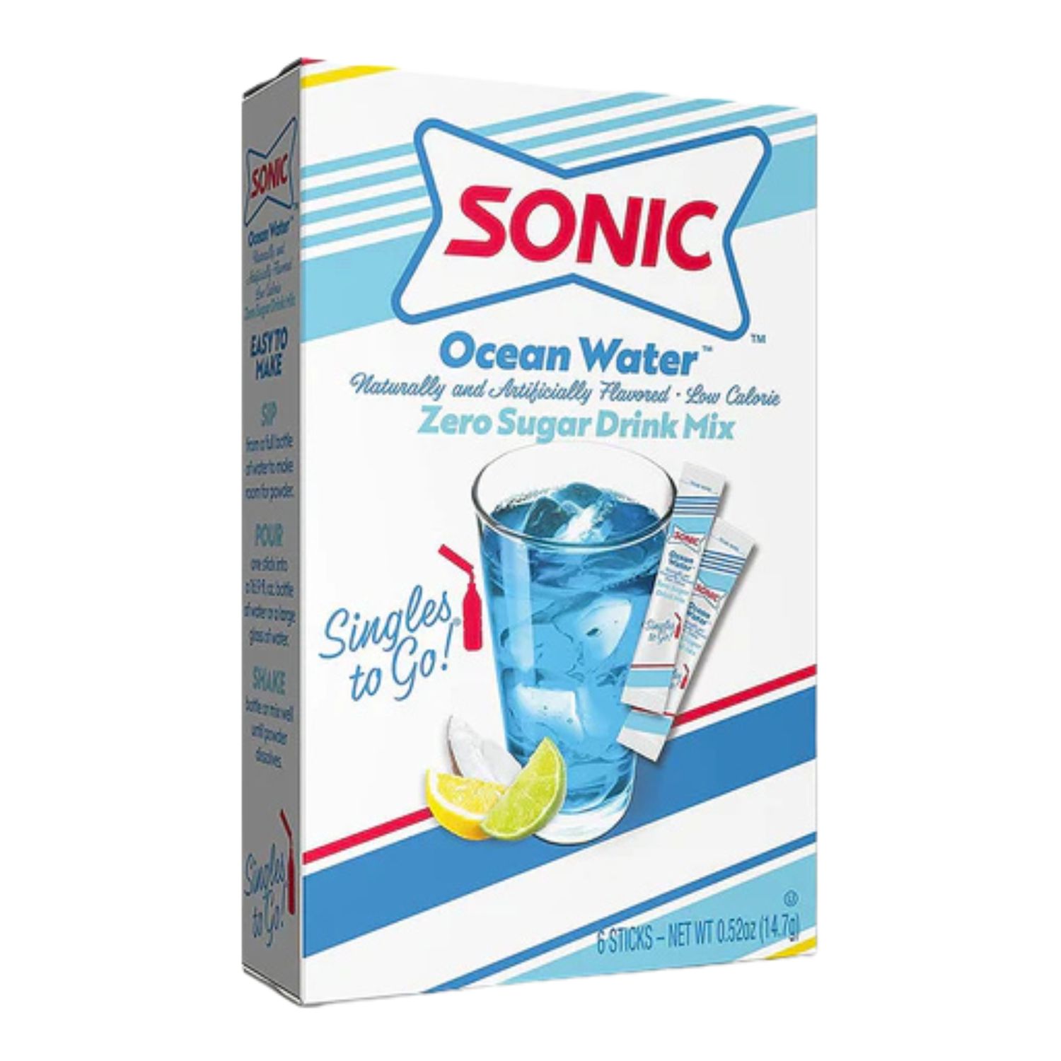 Sonic Sugar Free Drink Mix (6 sticks)