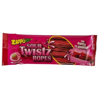 Zappo Sour Twistz Ropes 50g