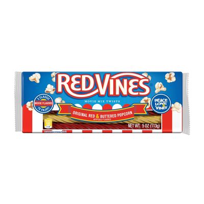 REDUCED BB MAY 25 - Red Vines - Buttered Popcorn 141g