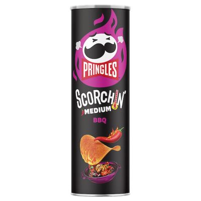 US Pringles - Scorchin BBQ 156g