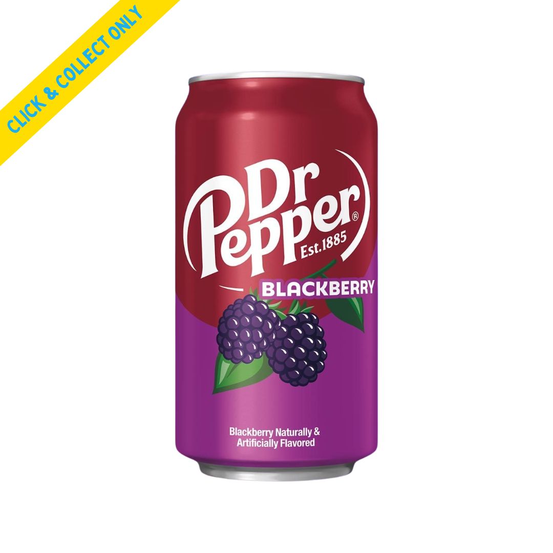 Dr Pepper Blackberry 355ml can