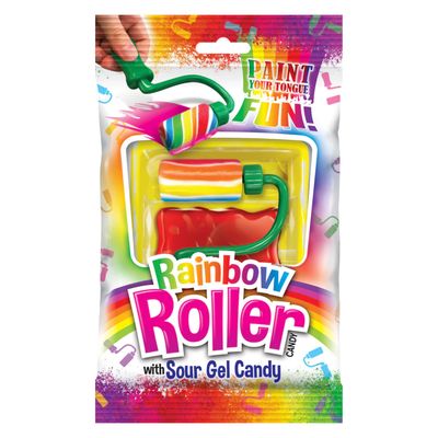 Rainbow Roller With Sour Gel Candy 22g