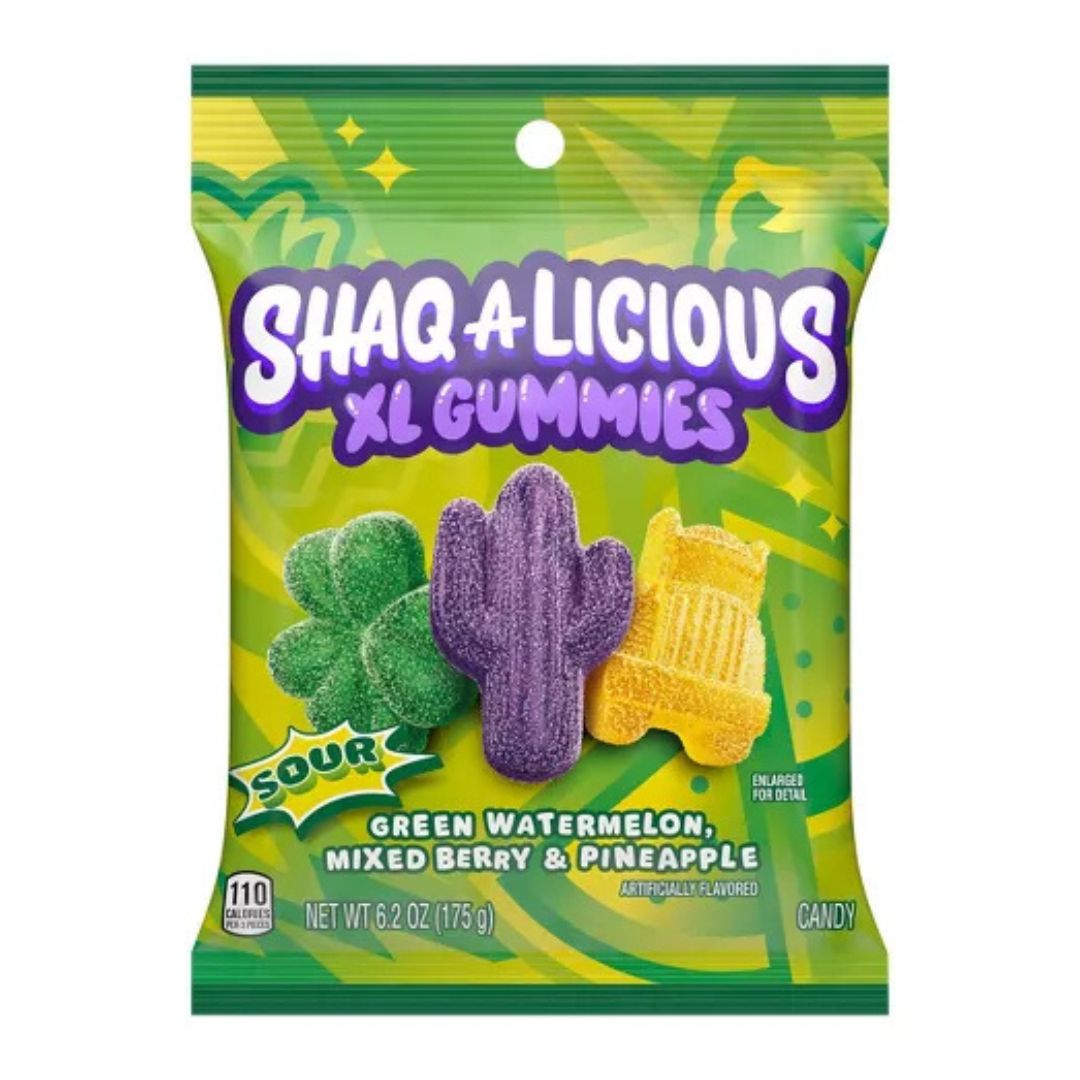 Shaqalicious XL Gummies - Sour 175g