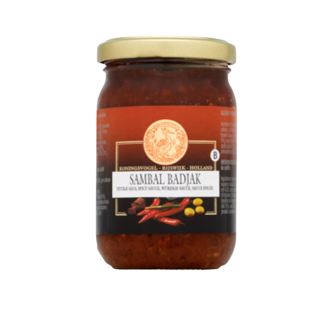 Koningsvogel Sambal Badjak 375g
