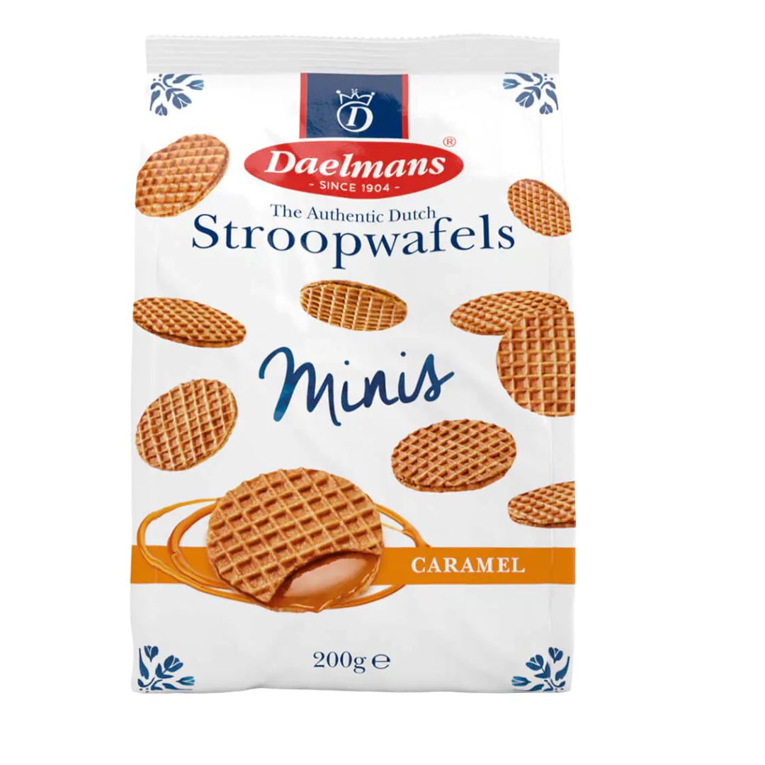 Mini Stroopwafels w. Real Butter 200g (Daelmans)