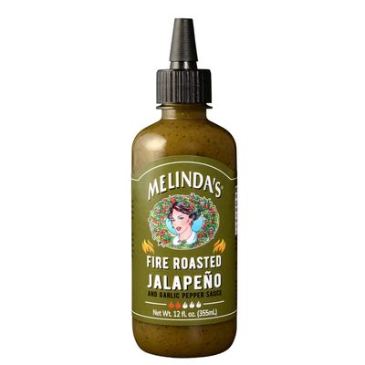 Melinda&#39;s Fire Roasted Jalapeno &amp; Garlic Pepper Sauce 355ml