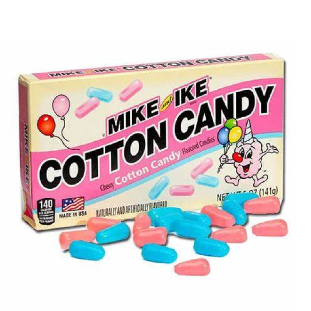 Mike &amp; Ike Cotton Candy Movie Box 120g