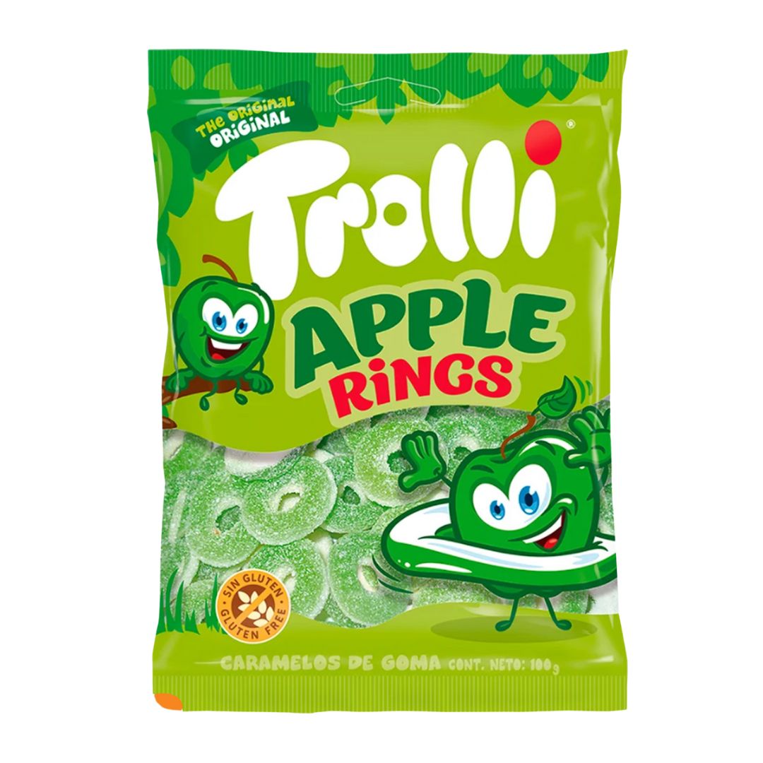 US Apple Ring Minis 100g
