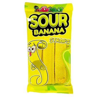 Sour Banana Straps 160g