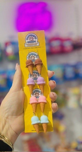 Earrings - Ice-cream cones