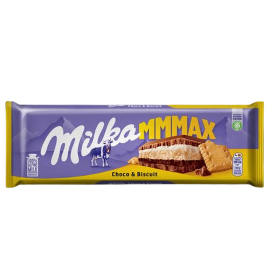 Milka Choco &amp; Biscuit Mmmax 300g