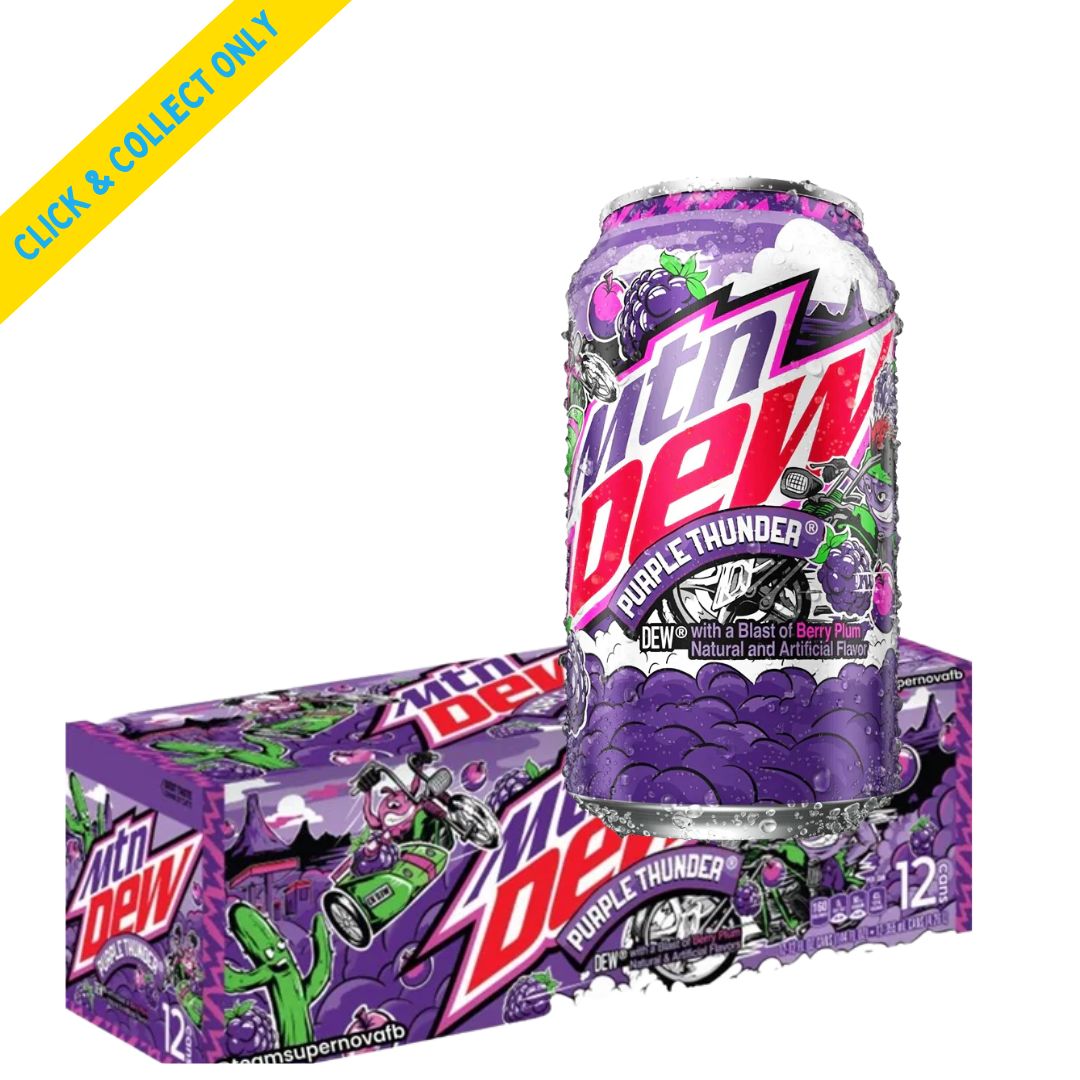 Mtn Dew (Mountain Dew) Purple Thunder 355ml