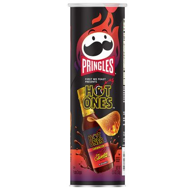 Pringles (USA) - Hot Ones Las Calientes Barbacoa 158g