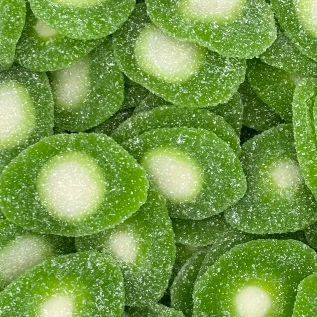 Gummi Kiwi Slices