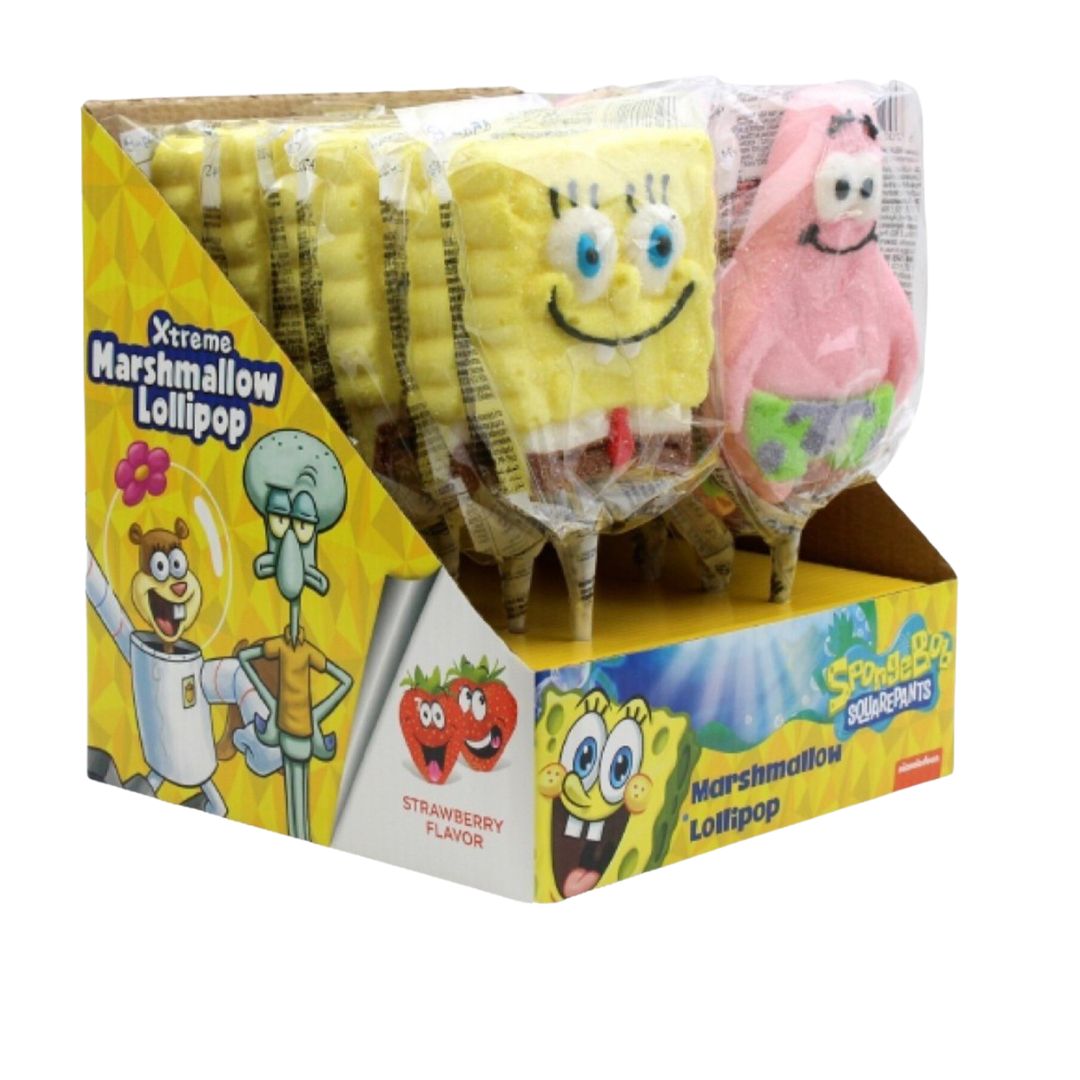 Spongebob Mallow Lollipop 45g