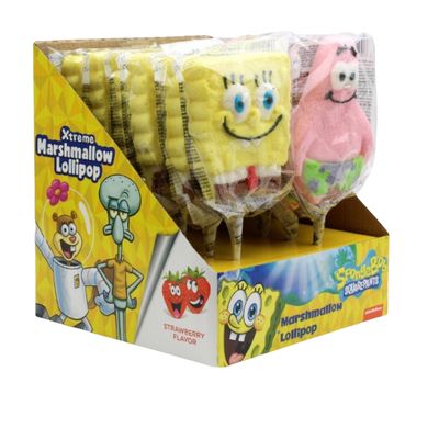 Spongebob Mallow Lollipop 45g