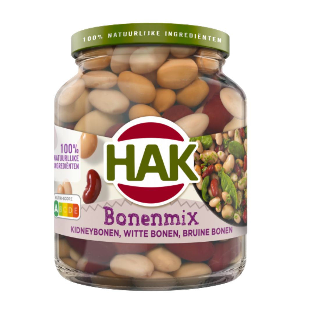 Bean Mix (kidney, white and brown) Bonenmix 370g