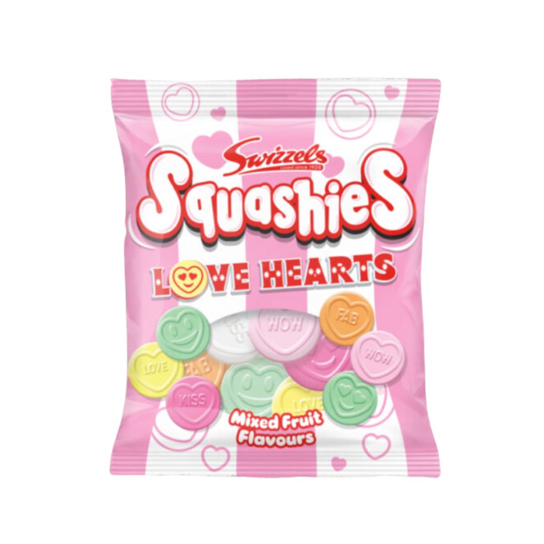 Squashies - Love Hearts 120g