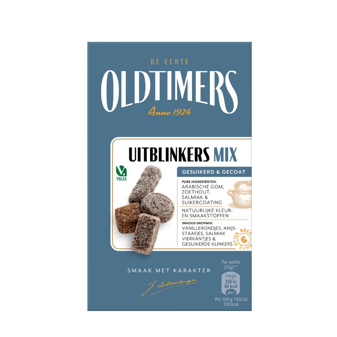 Oldtimers Uitblinkers Mix (blue) 235g