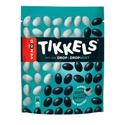 Tikkels Drop &amp; Mint (Licorice &amp; Mint Hard) 245g