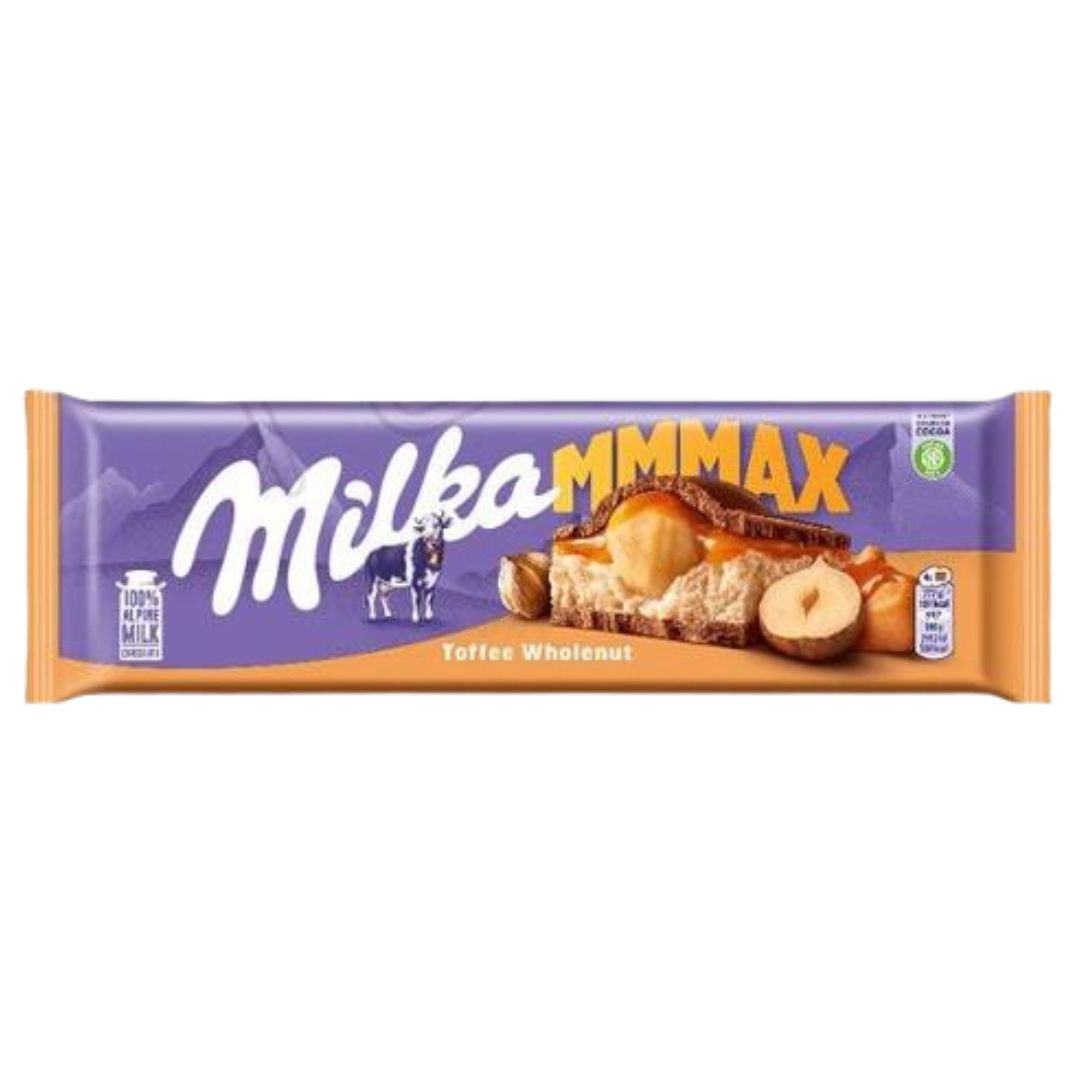 Milka Toffee Wholenut MMMAX Block 300g