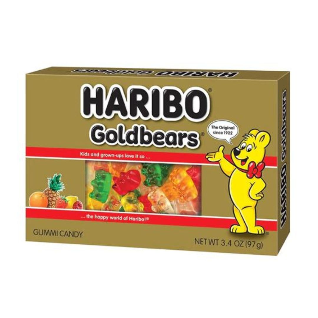 Haribo Gold Bears, Size: 97g Movie Box